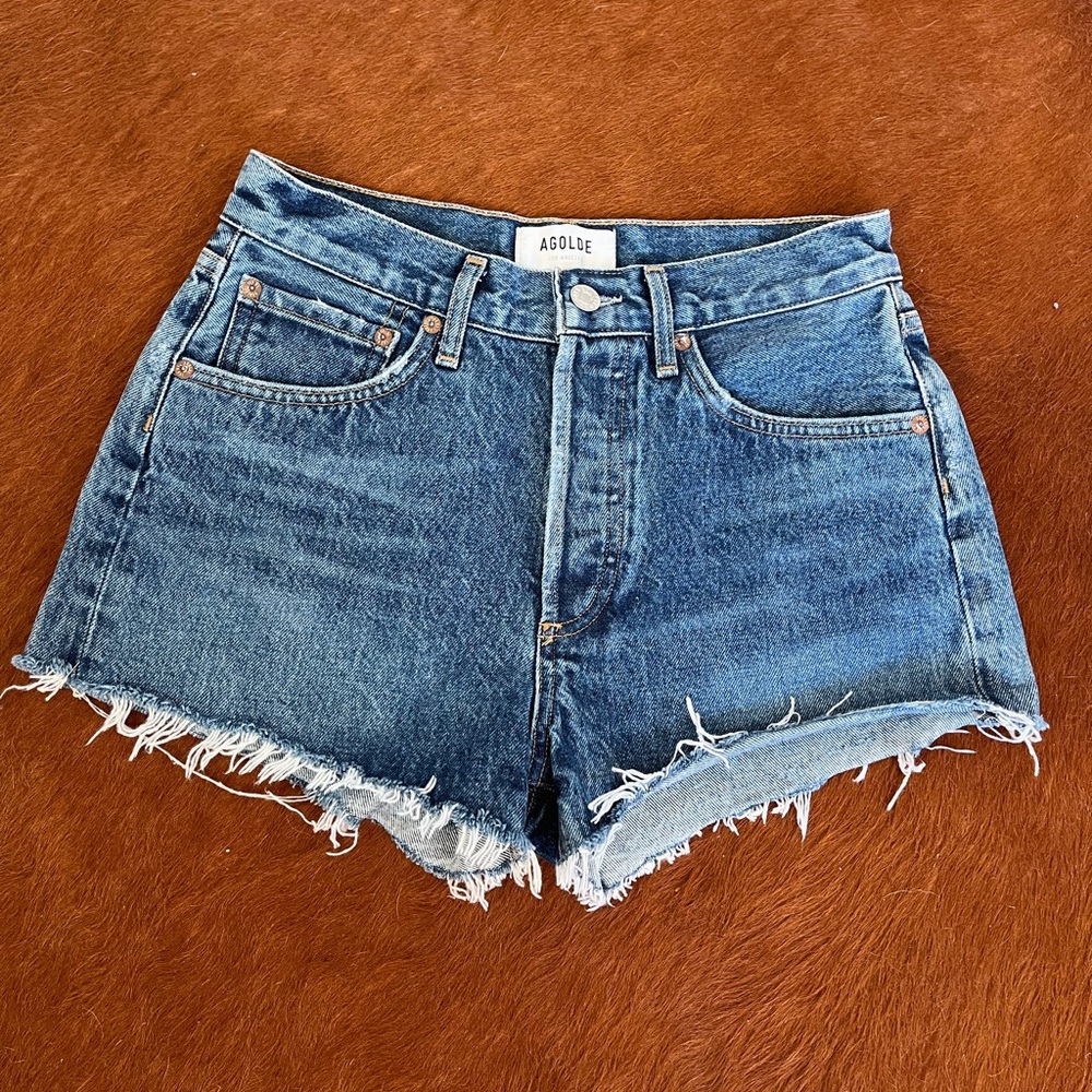 Agolde Parker Short in Caution